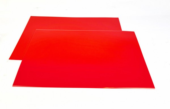 Mudflap material - 2 pack - RED